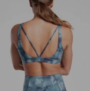 Athleta exhale printed bra